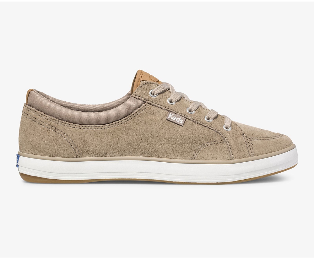 Keds Sneakers Brown - Center Suede - Womens CWDGER-524